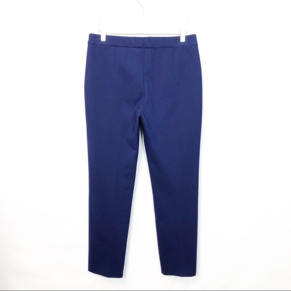 MaxMara Indigo Knit Ankle Pants 12 - Picture 2 of 7